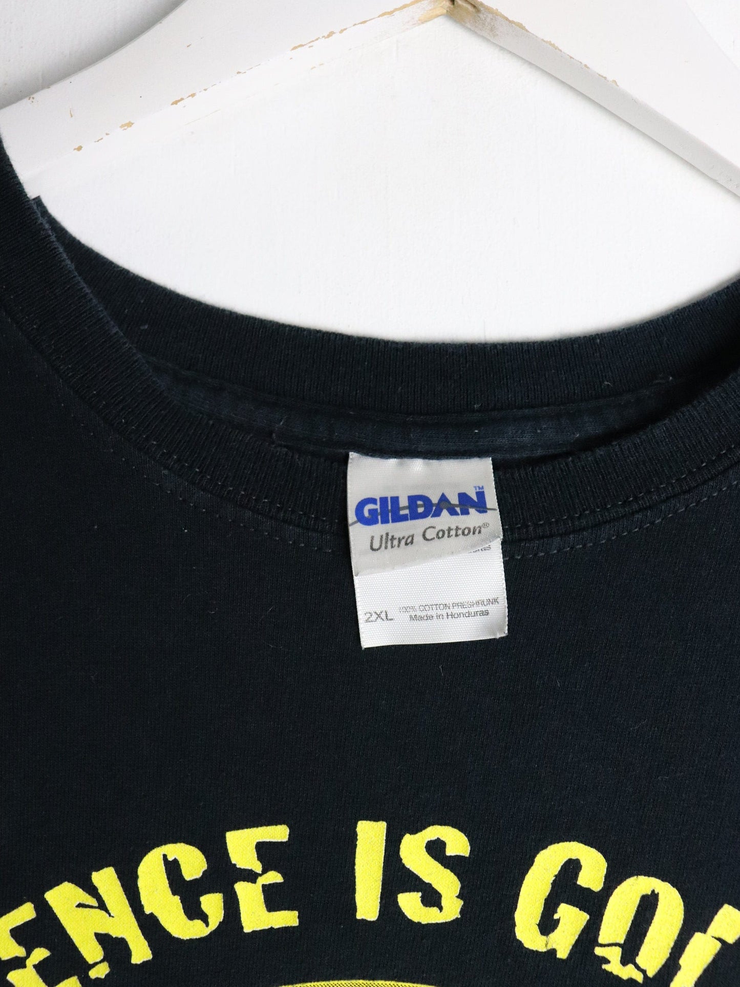 Silence Is Golden T Shirt Mens 2XL Black from propervintagecanada