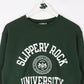 Slippery Rock University Sweatshirt Mens Small Green Champion College from propervintagecanada