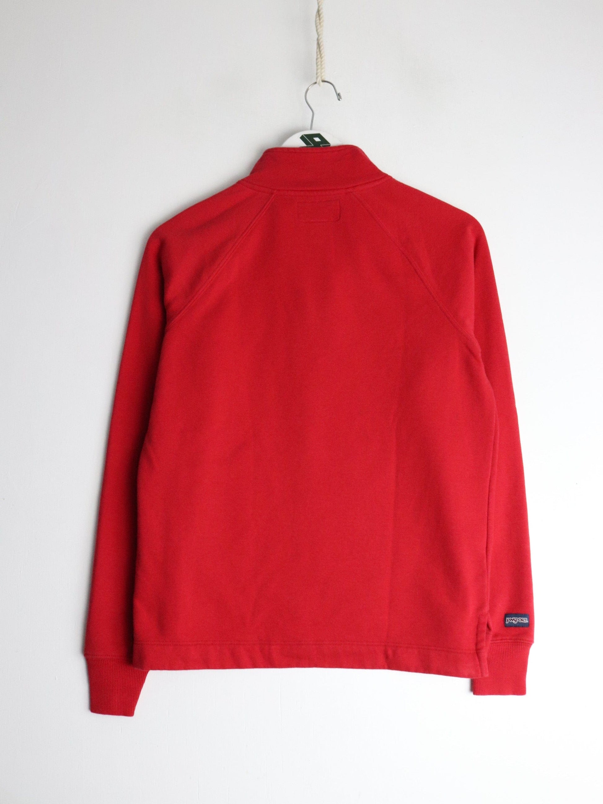 Snowshoe Mountain Sweatshirt Mens Small Red Quarter Zip from propervintagecanada