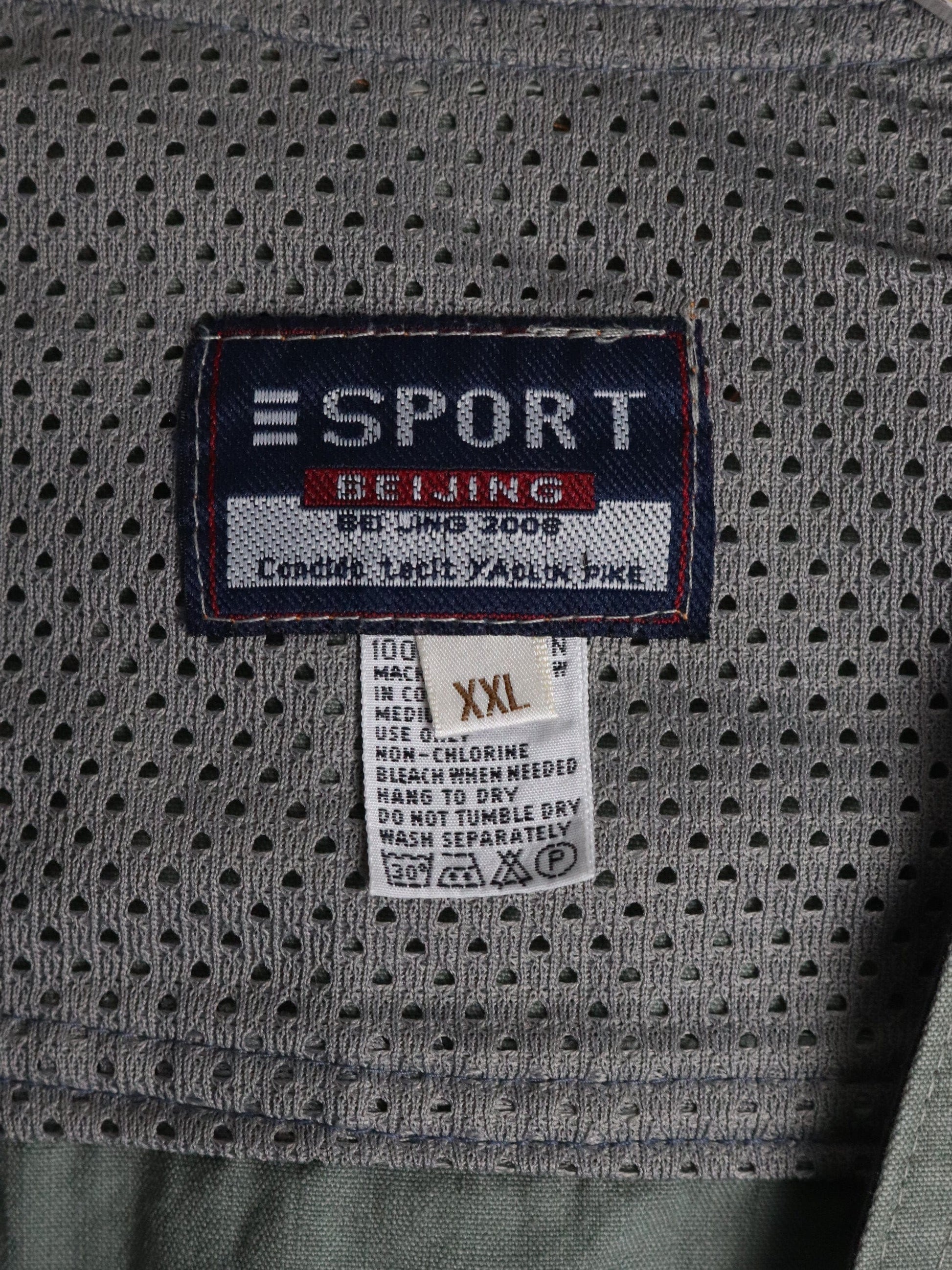 Sport Vest Fits Mens Large Green Fishing Outdoors from propervintagecanada