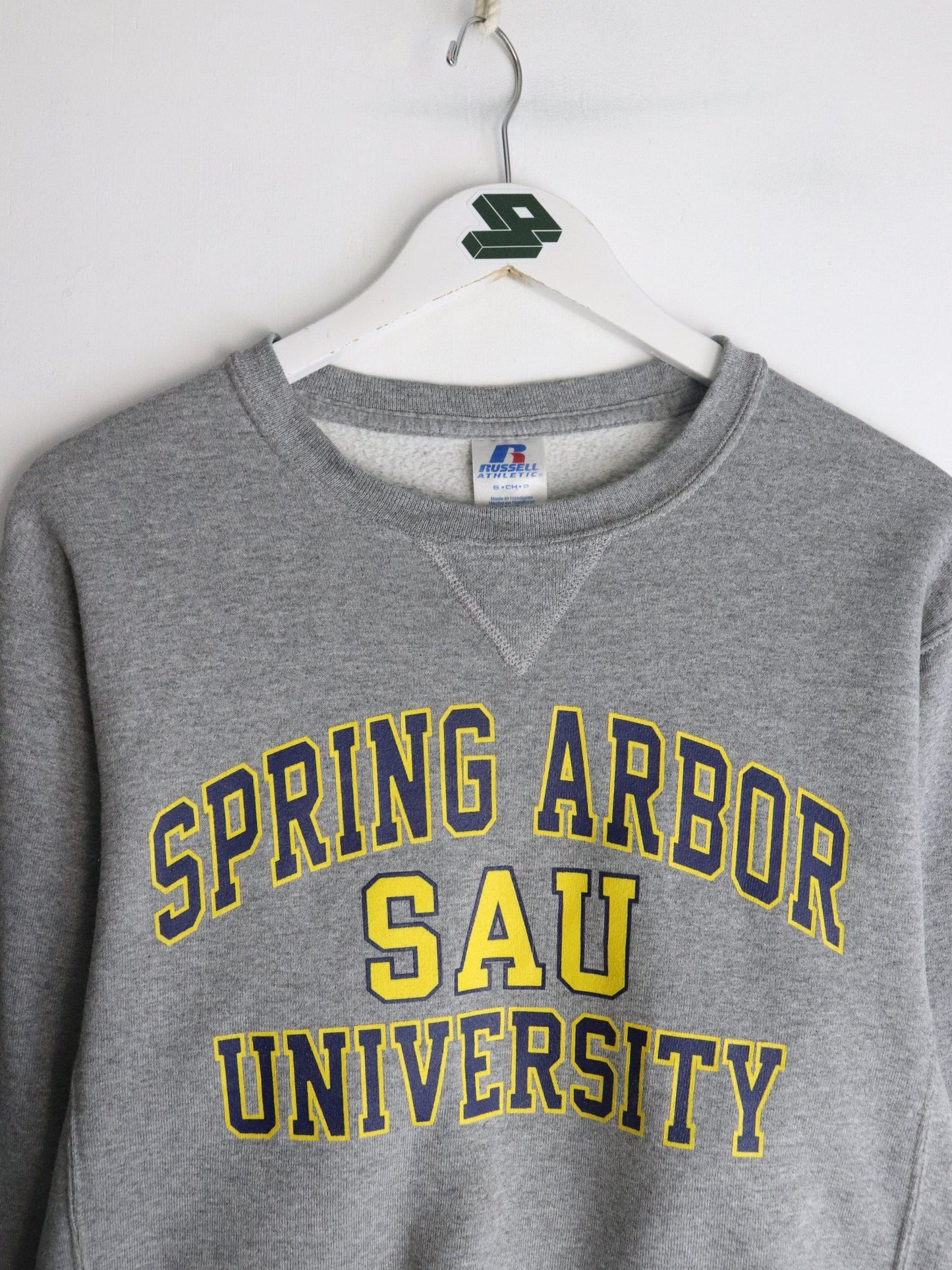 Spring Arbor University Sweatshirt Mens Small Grey from propervintagecanada