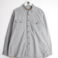 St. John's Bay Shirt Mens Tall Large Grey Button Up from propervintagecanada