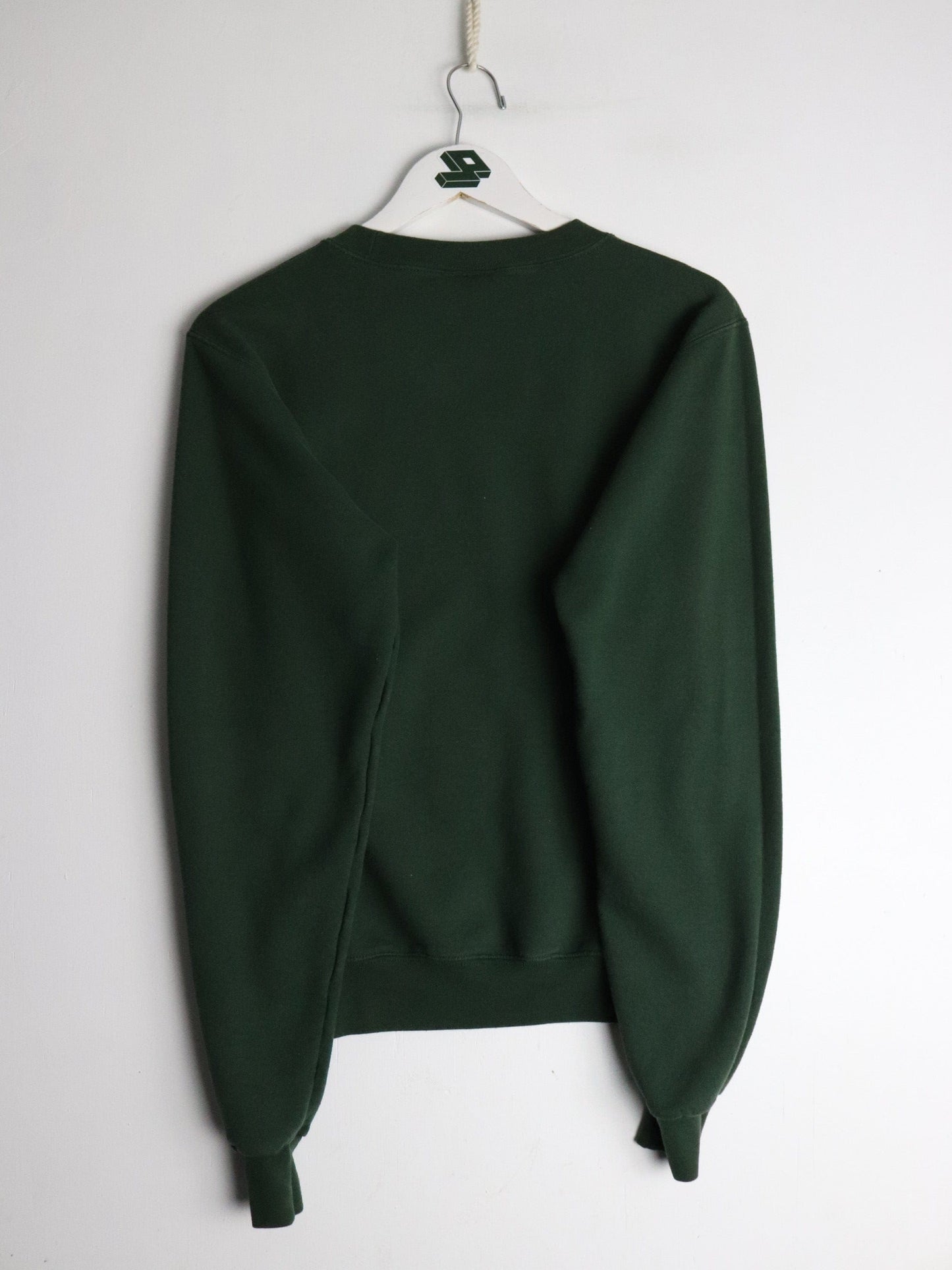 St. Norbert College Sweatshirt Mens XS Green Champion from propervintagecanada