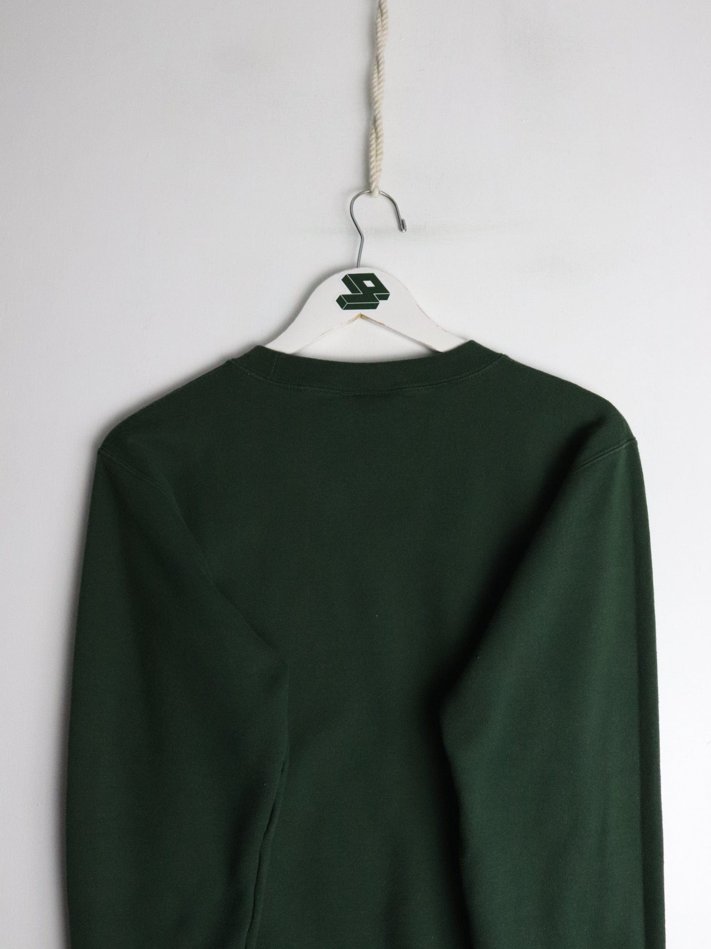 St. Norbert College Sweatshirt Mens XS Green Champion from propervintagecanada