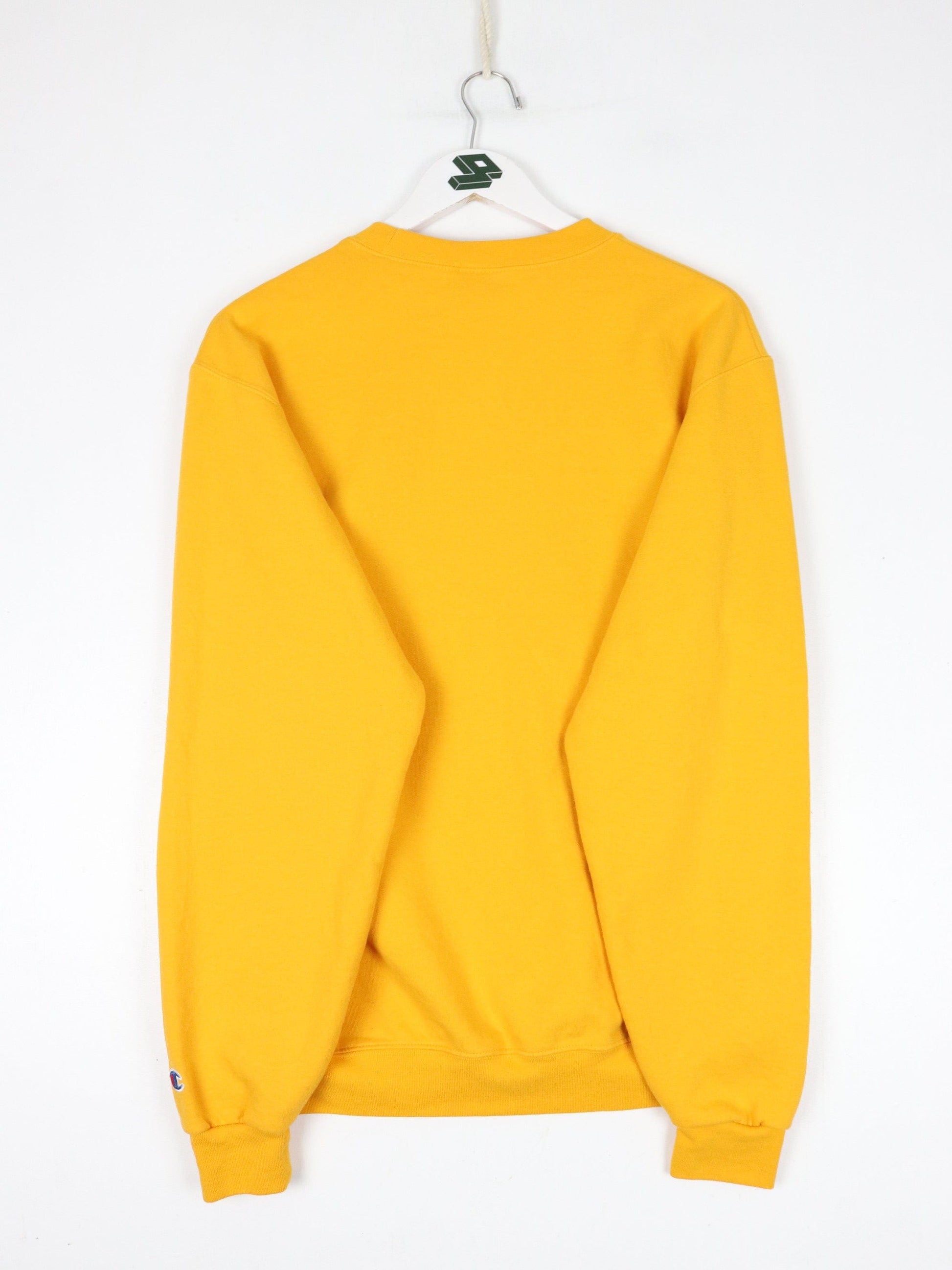 St. Olaf Sweatshirt Mens Medium Yellow College Champion from propervintagecanada