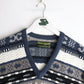 Star Light Knit Vest Mens Large Blue Coogi Style from propervintagecanada