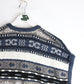Star Light Knit Vest Mens Large Blue Coogi Style from propervintagecanada