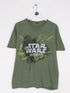 Star Wars In Concert T Shirt Mens Medium Green 2010 Tour TV Show Movie Double Sided