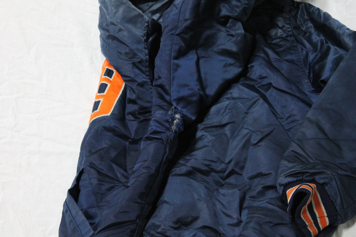 Starter Clothing > Gender Neutral Adult Clothing > Jackets & Coats Vintage 1980s Detroit Tigers MLB Satin Starter Jacket Men's Large