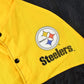 Starter Clothing > Gender Neutral Adult Clothing > Jackets & Coats Vintage 1980s Pittsburgh Steelers NFL Starter Windbreaker Jacket Men's Medium