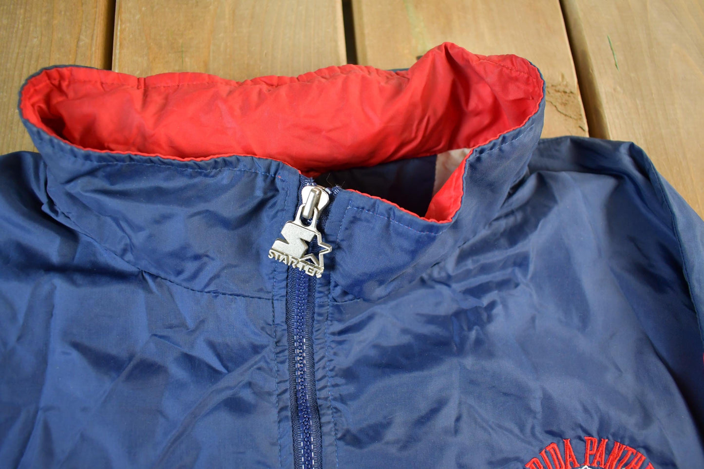 Starter Clothing > Gender Neutral Adult Clothing > Jackets & Coats Vintage 1990s Florida Panthers NHL Starter Full Zip Windbreaker Jacket Men's XL