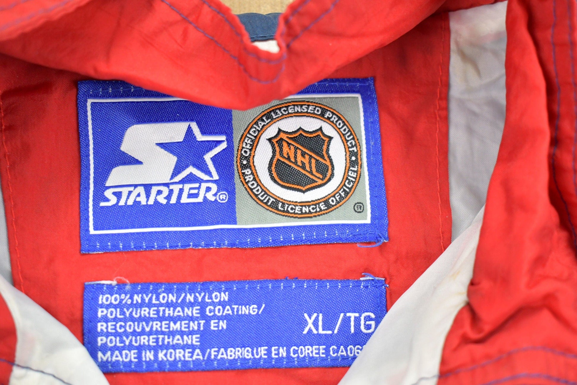 Starter Clothing > Gender Neutral Adult Clothing > Jackets & Coats Vintage 1990s Florida Panthers NHL Starter Full Zip Windbreaker Jacket Men's XL