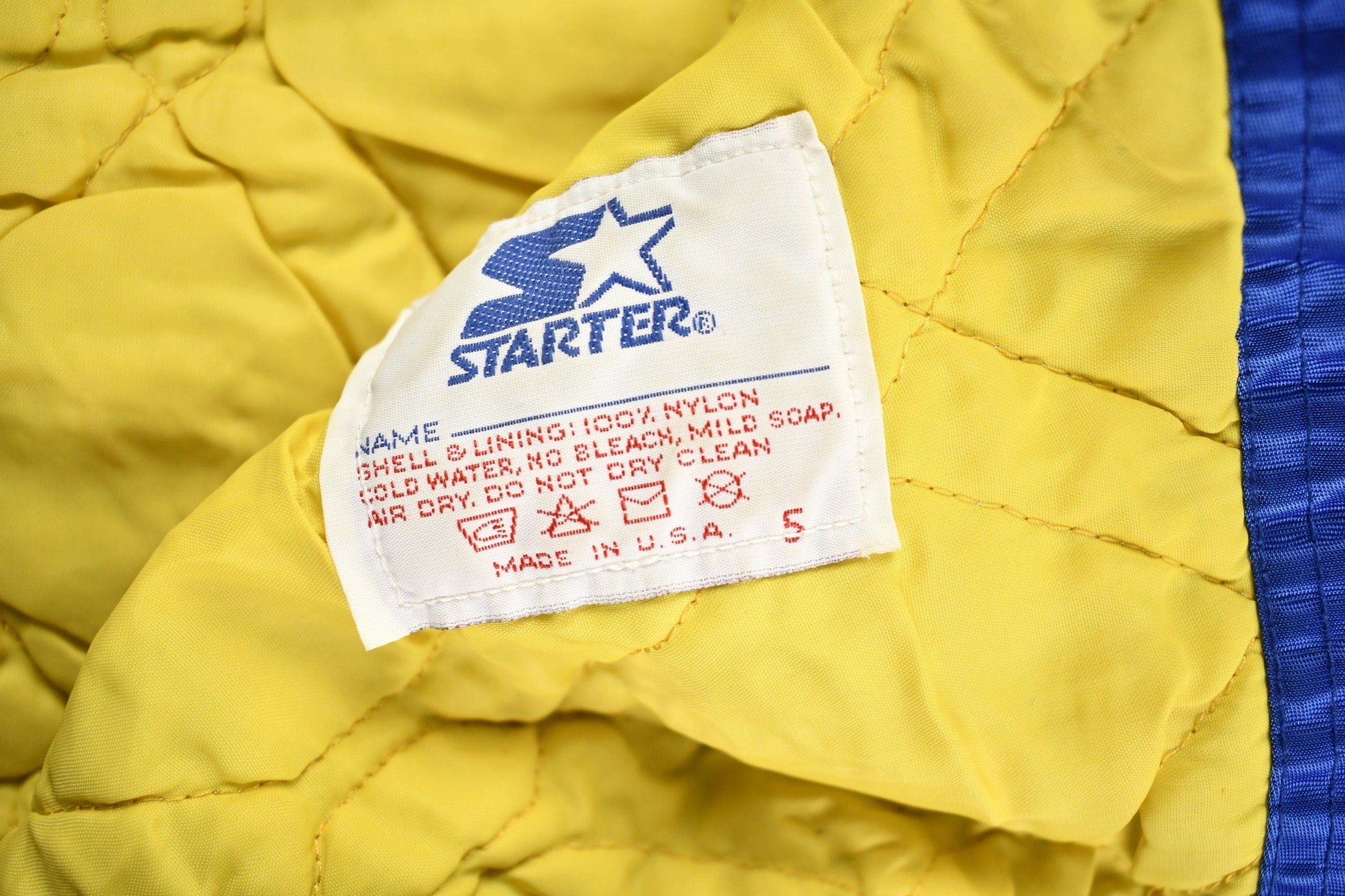 Starter Clothing > Gender Neutral Adult Clothing > Jackets & Coats Vintage 1990s Milwaukee Brewers MLB Starter Diamond Collection Satin Bomber Jacket Men's Large