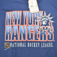 Starter Clothing > Gender Neutral Adult Clothing > Tops & Tees > T Shirts Vintage 1990s Deadstock New York Rangers NHL Starter T-ShirtMen's Large