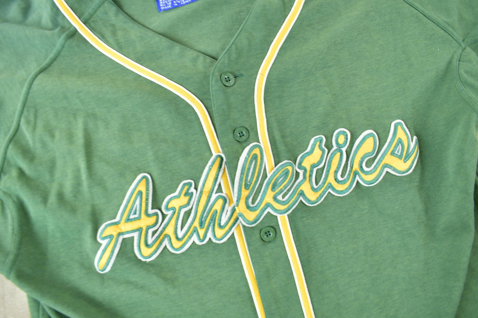 Starter Clothing > Men's Clothing > Sports & Fitness Vintage 1990s Oakland Athletics MLB Baseball Starter Jersey Men's M