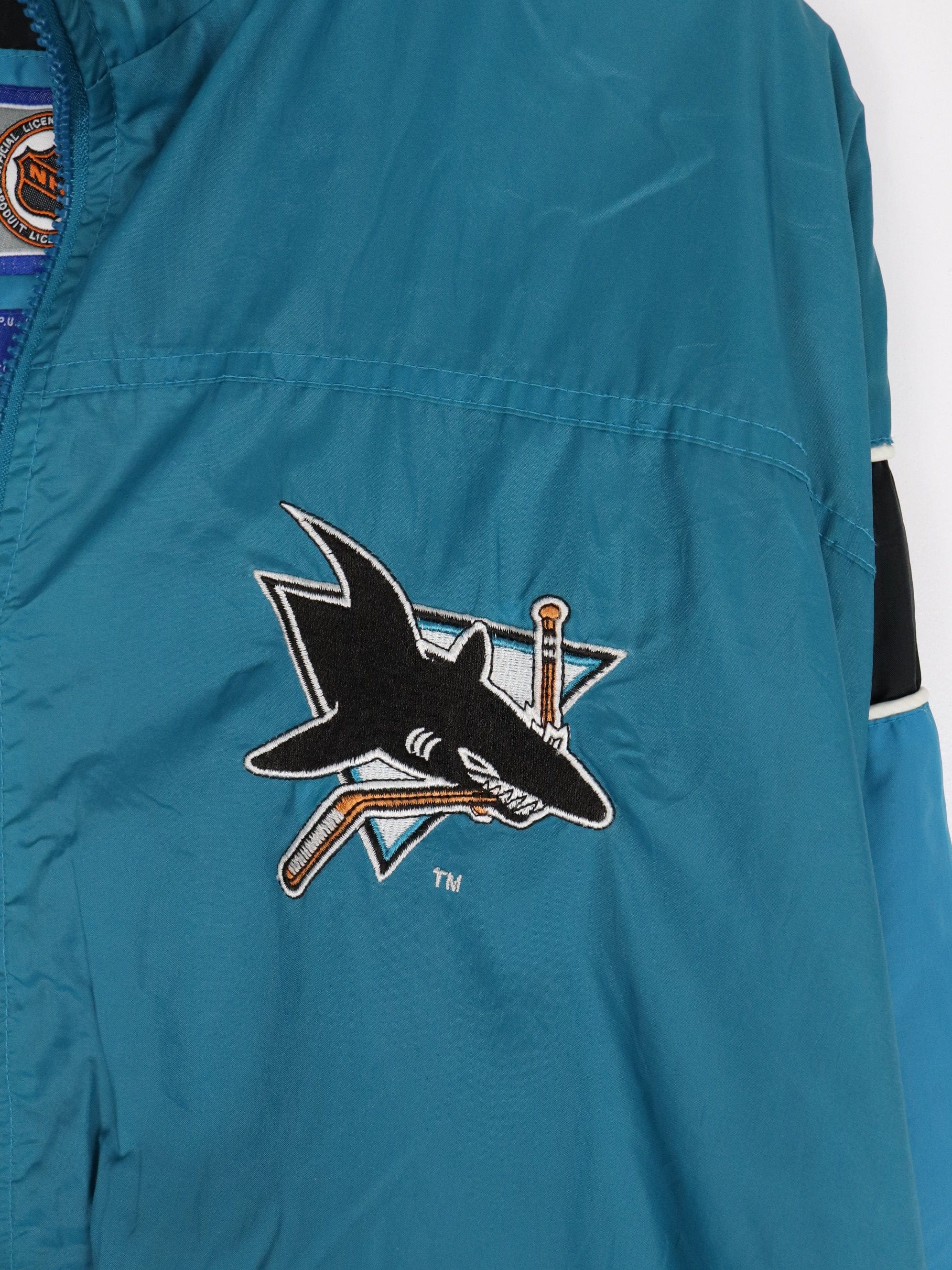 Vintage deals sharks jacket