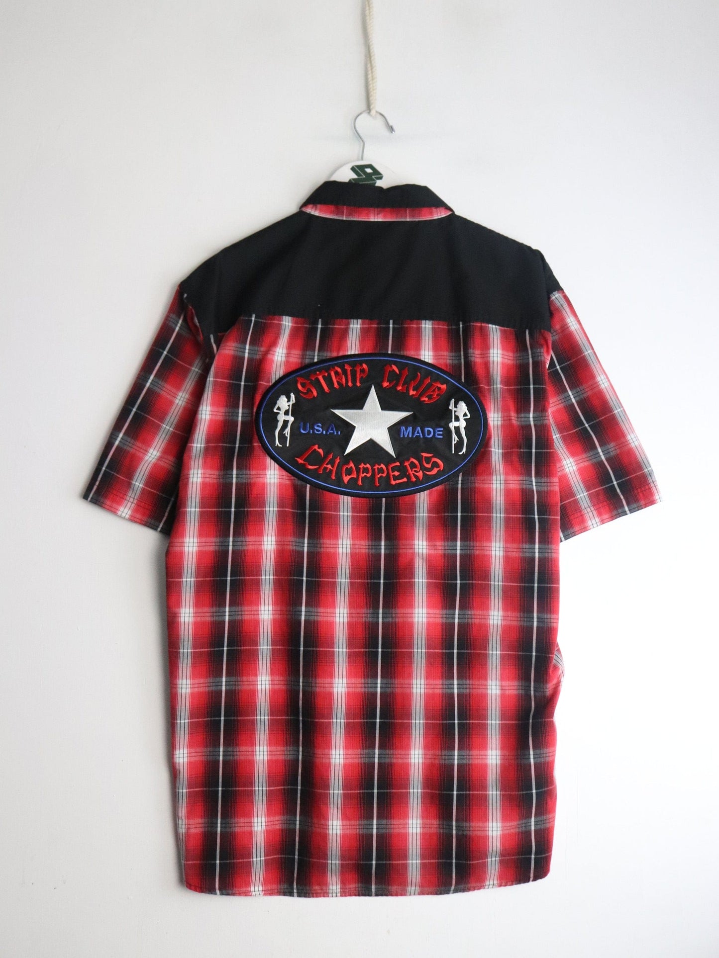 Strip Club Choppers Shirt Mens XL Red