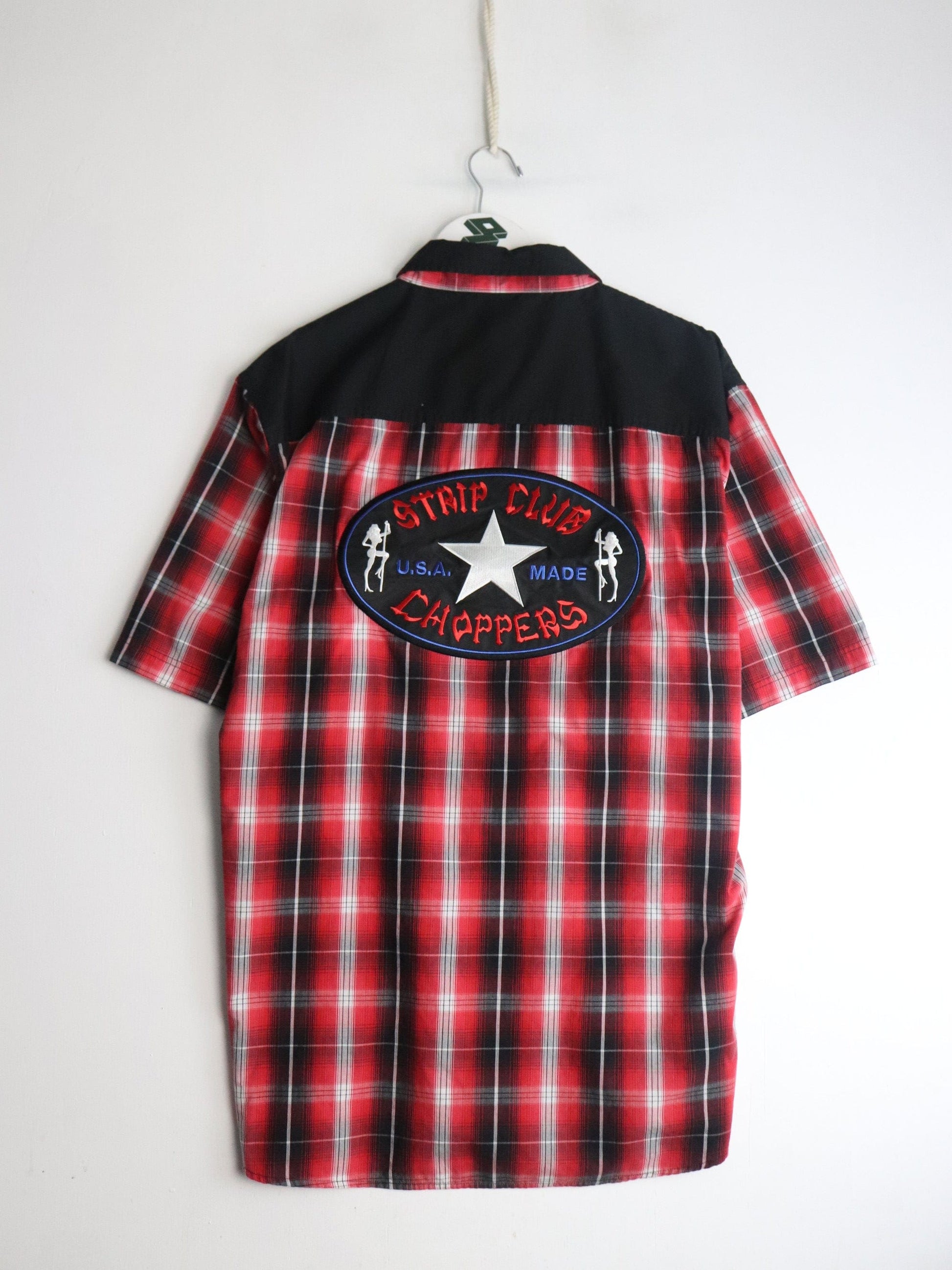 Strip Club Choppers Shirt Mens XL Red
