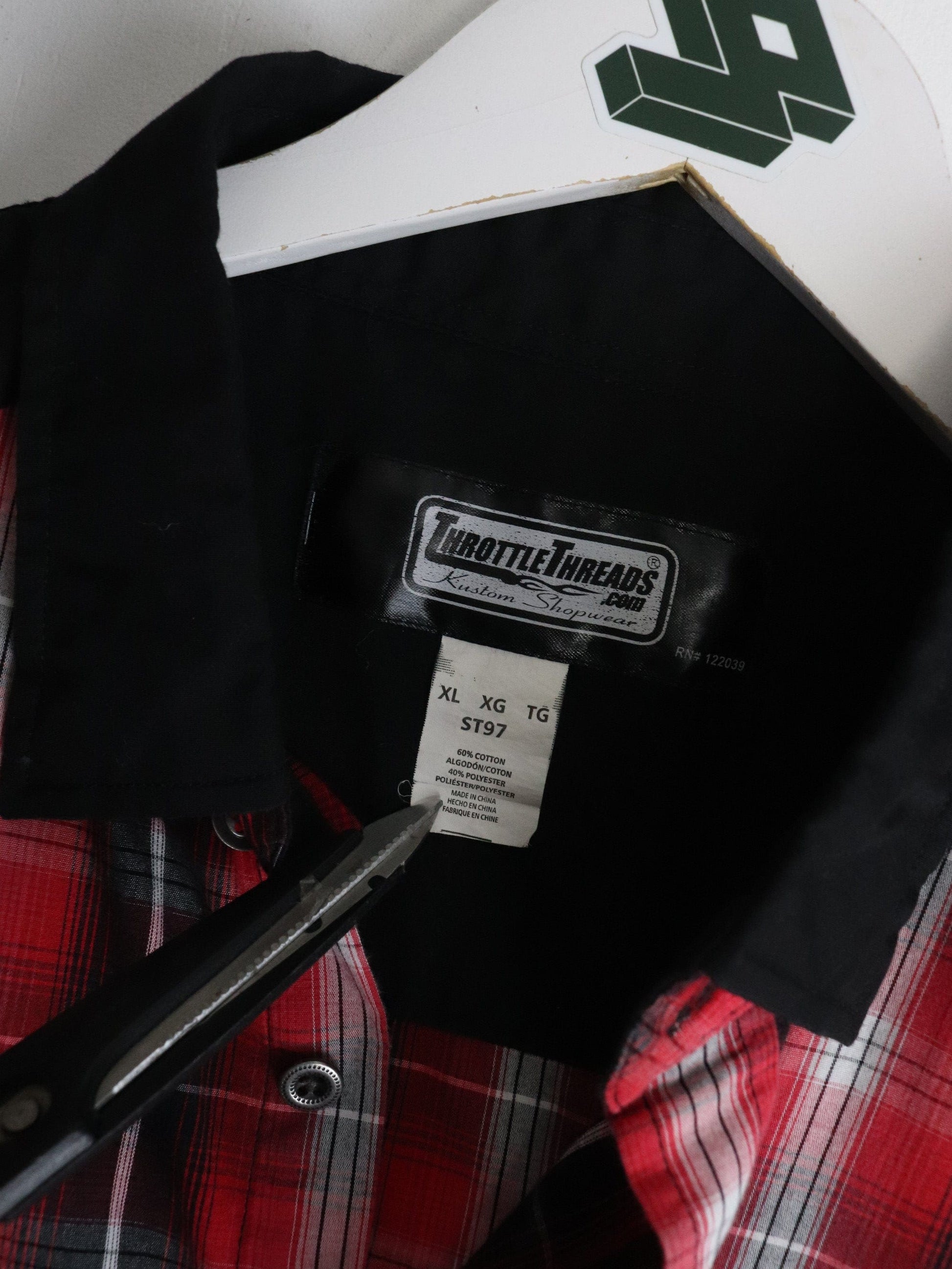 Strip Club Choppers Shirt Mens XL Red