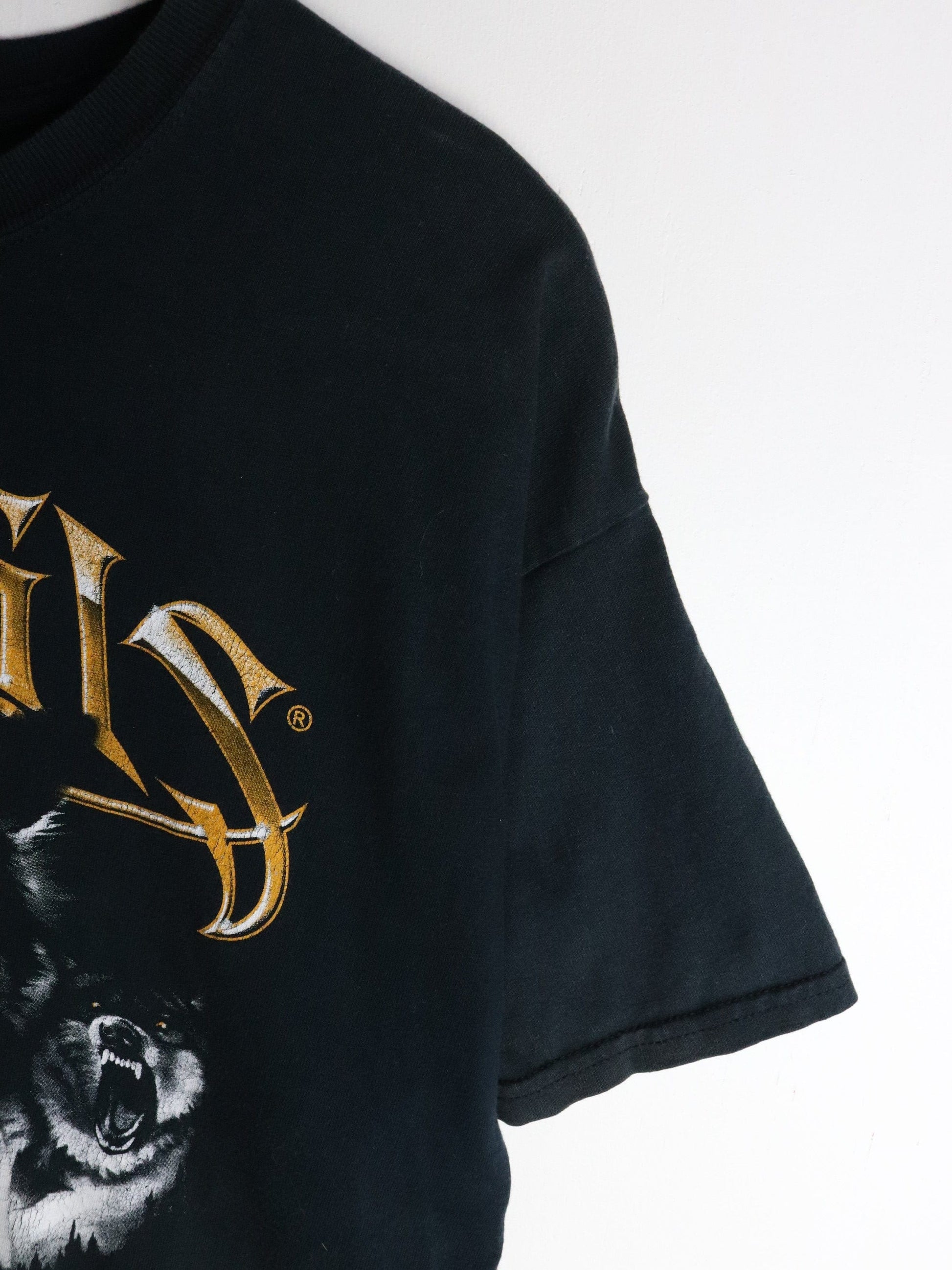 Sturgis Black Hills Rally T Shirt Mens Large Black from propervintagecanada