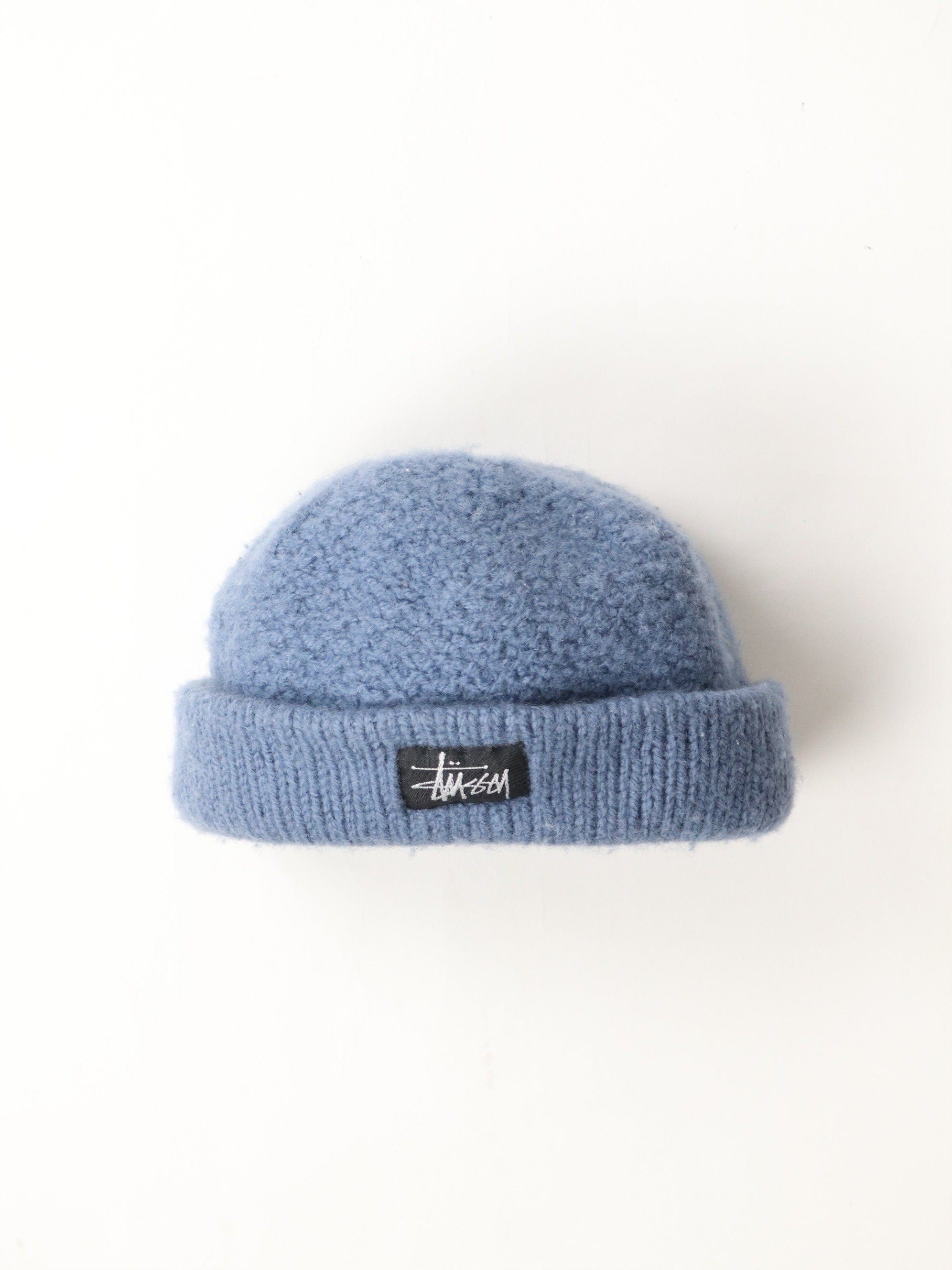 Vintage Stussy Beanie Blue Wool Street Wear Watch Cap – Proper Vintage