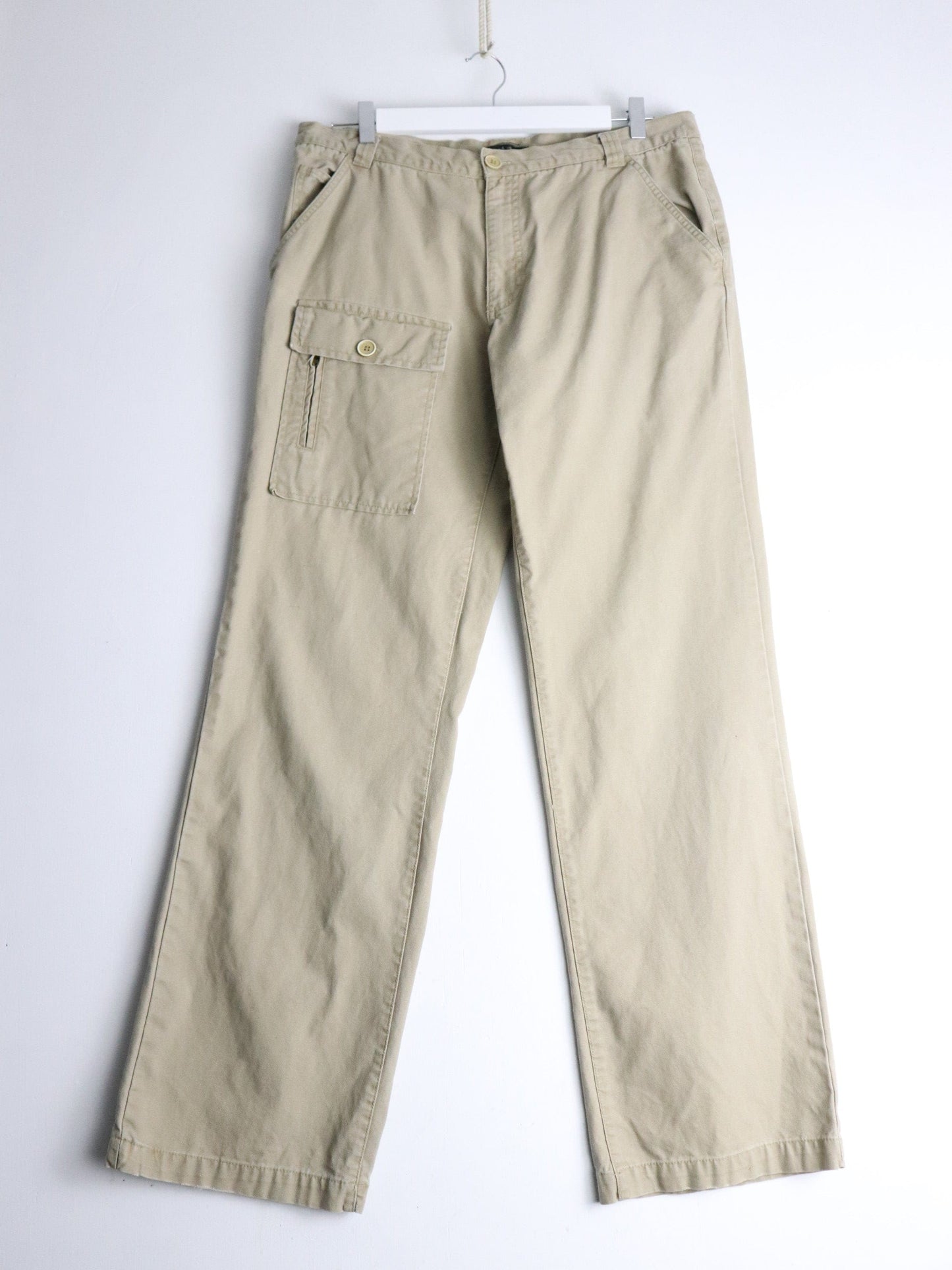 Sudden Impact Pants Mens 34 x 33 Beige from propervintagecanada
