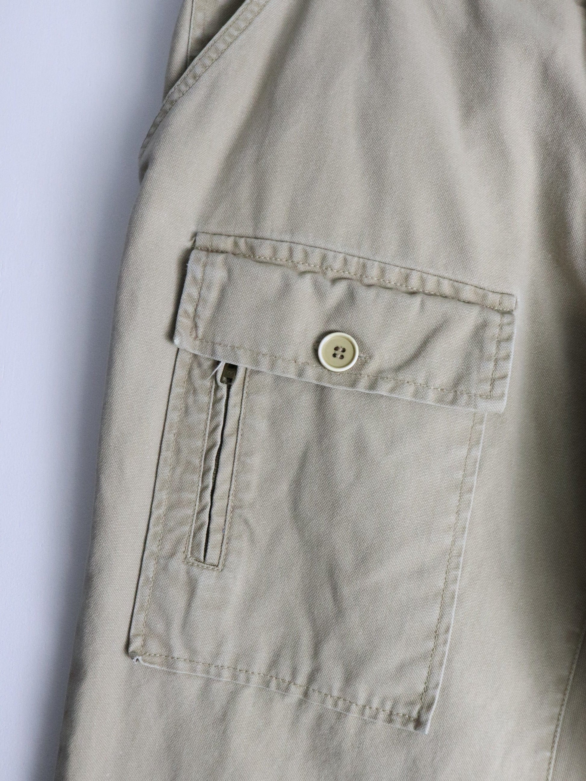 Sudden Impact Pants Mens 34 x 33 Beige from propervintagecanada
