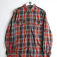 Survivor Supply Co Shirt Mens XL Red Plaid Flannel from propervintagecanada