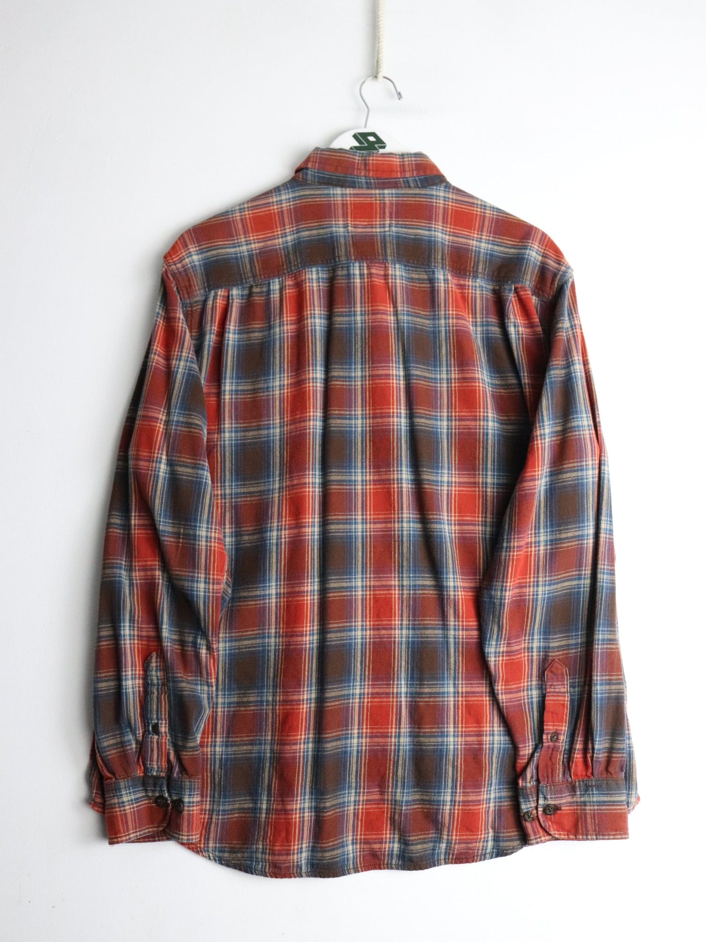 Survivor Supply Co Shirt Mens XL Red Plaid Flannel from propervintagecanada