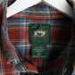 Survivor Supply Co Shirt Mens XL Red Plaid Flannel from propervintagecanada