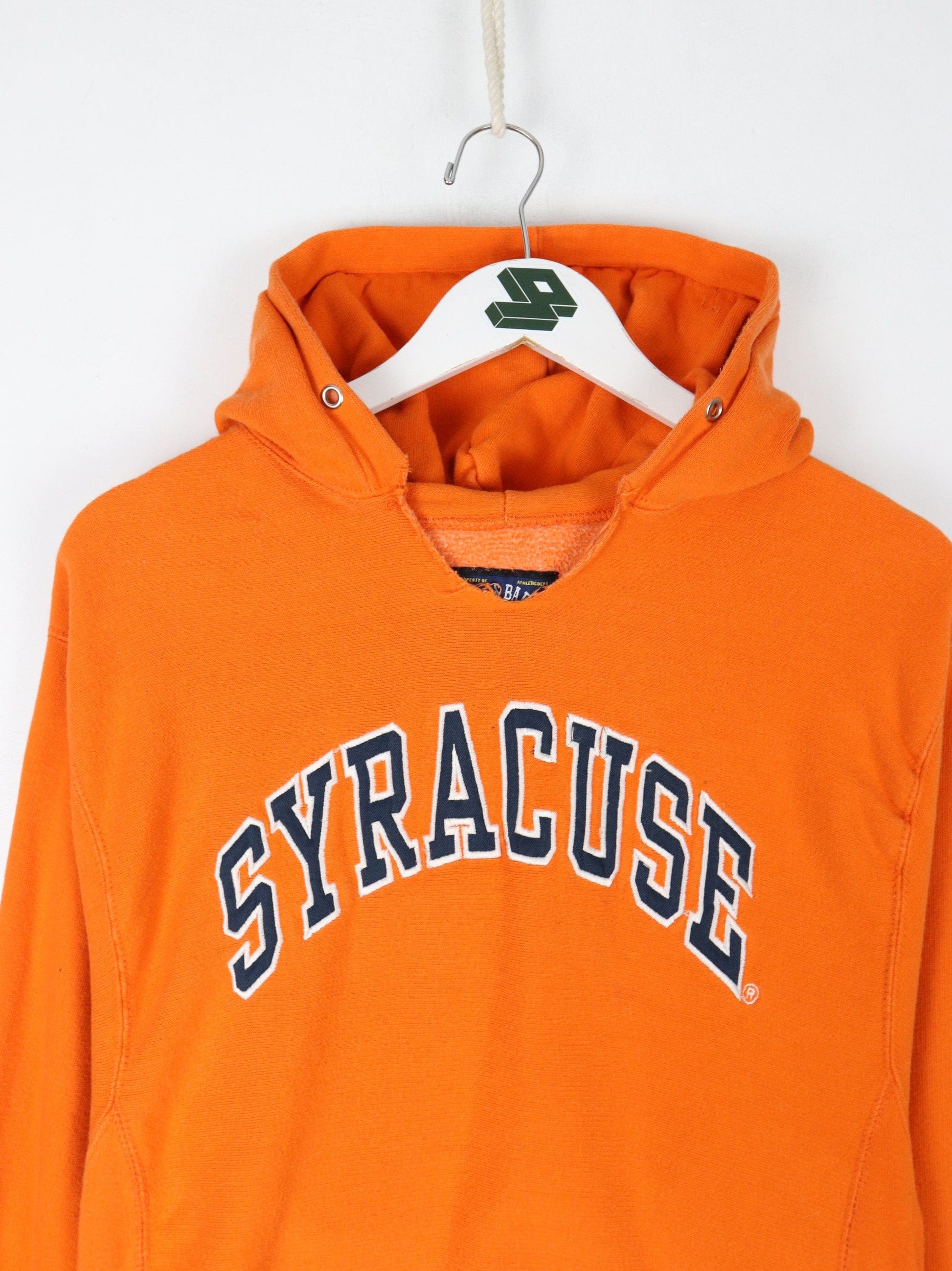 Syracuse Orange Sweatshirt Mens Medium Black Steve & Barry's College Hoodie