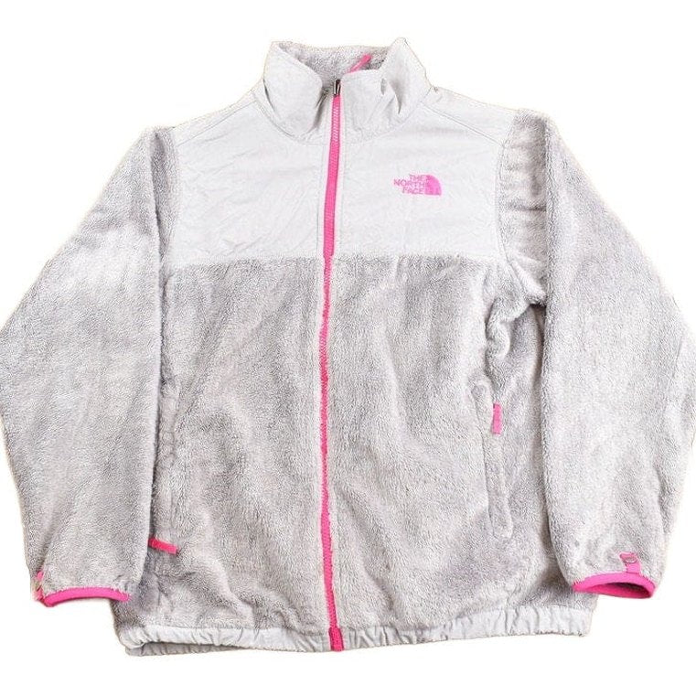 The North Face Clothing > Gender Neutral Adult Clothing > Hoodies & Sweatshirts > Sweatshirts Vintage 1990s North Face Fleece Zip Up Sweater Youth XL