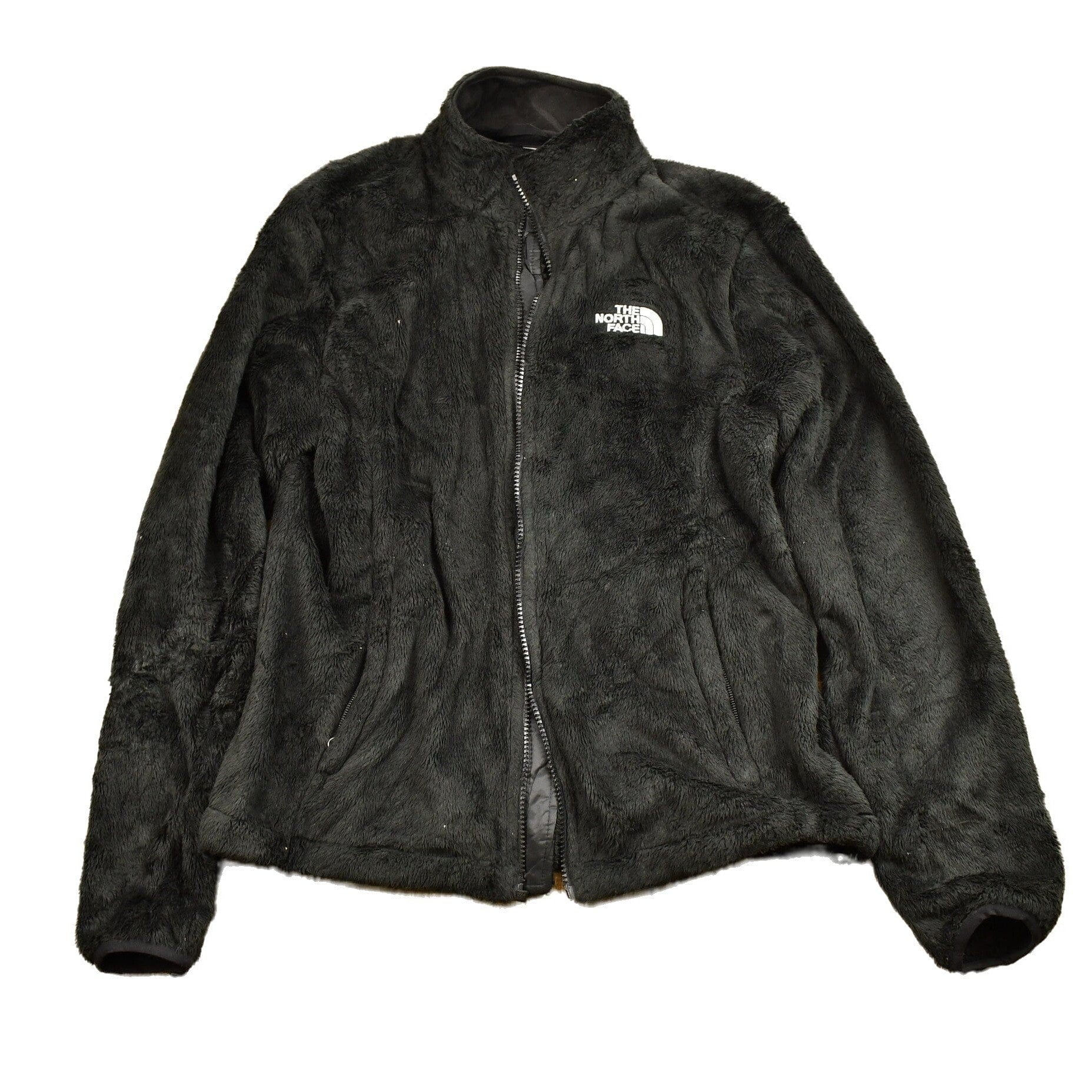 The North Face Clothing > Gender Neutral Adult Clothing > Hoodies & Sweatshirts > Sweatshirts Vintage 1990s The North Face Womens Black Fleece Sweater Women's M