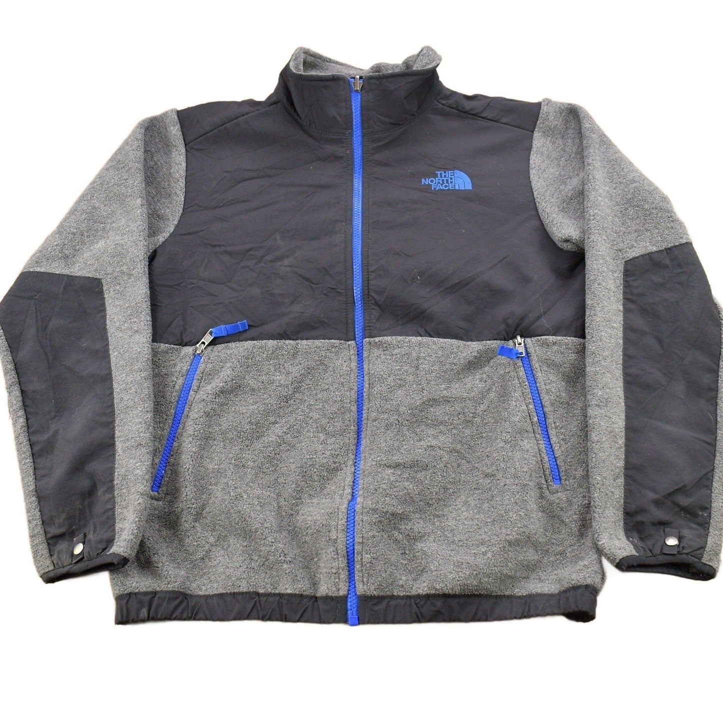 The North Face Clothing > Gender Neutral Adult Clothing > Hoodies & Sweatshirts Vintage 1990s The North Face Black Denali Fleece Boys Sweater Youth L