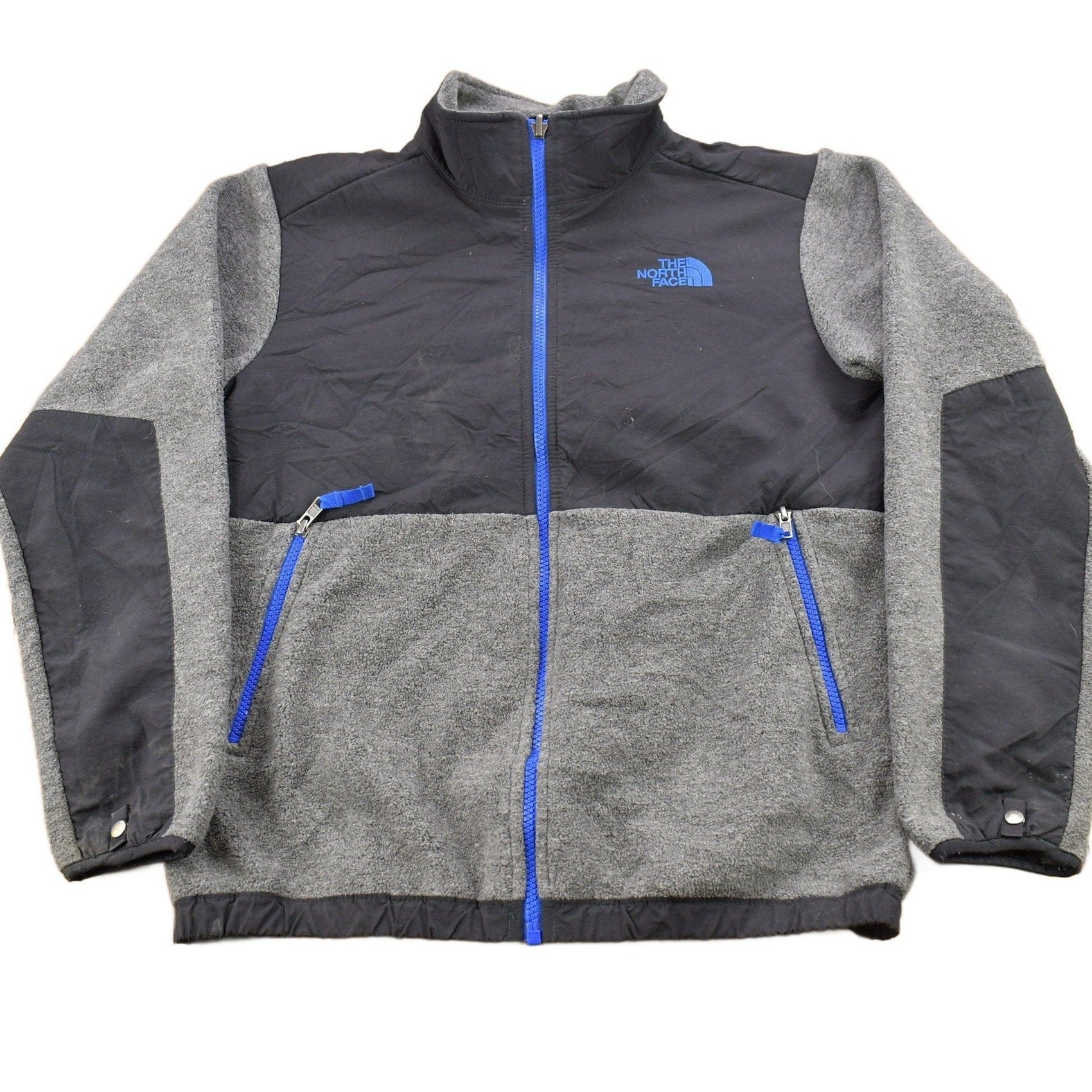 The North Face Clothing > Gender Neutral Adult Clothing > Hoodies & Sweatshirts Vintage 1990s The North Face Black Denali Fleece Boys Sweater Youth L