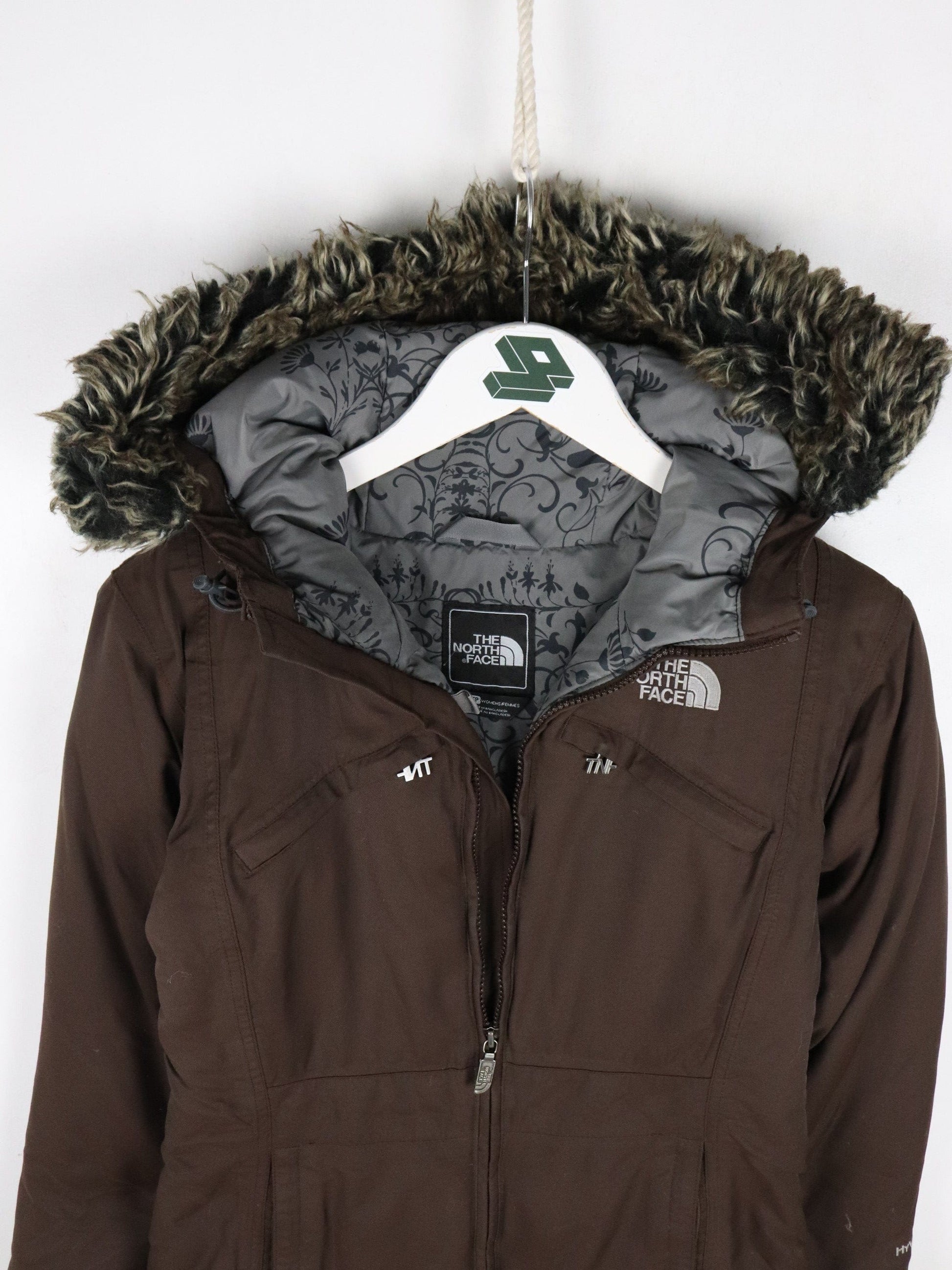 The North Face Jacket Women's XS Brown Down Parka from propervintagecanada