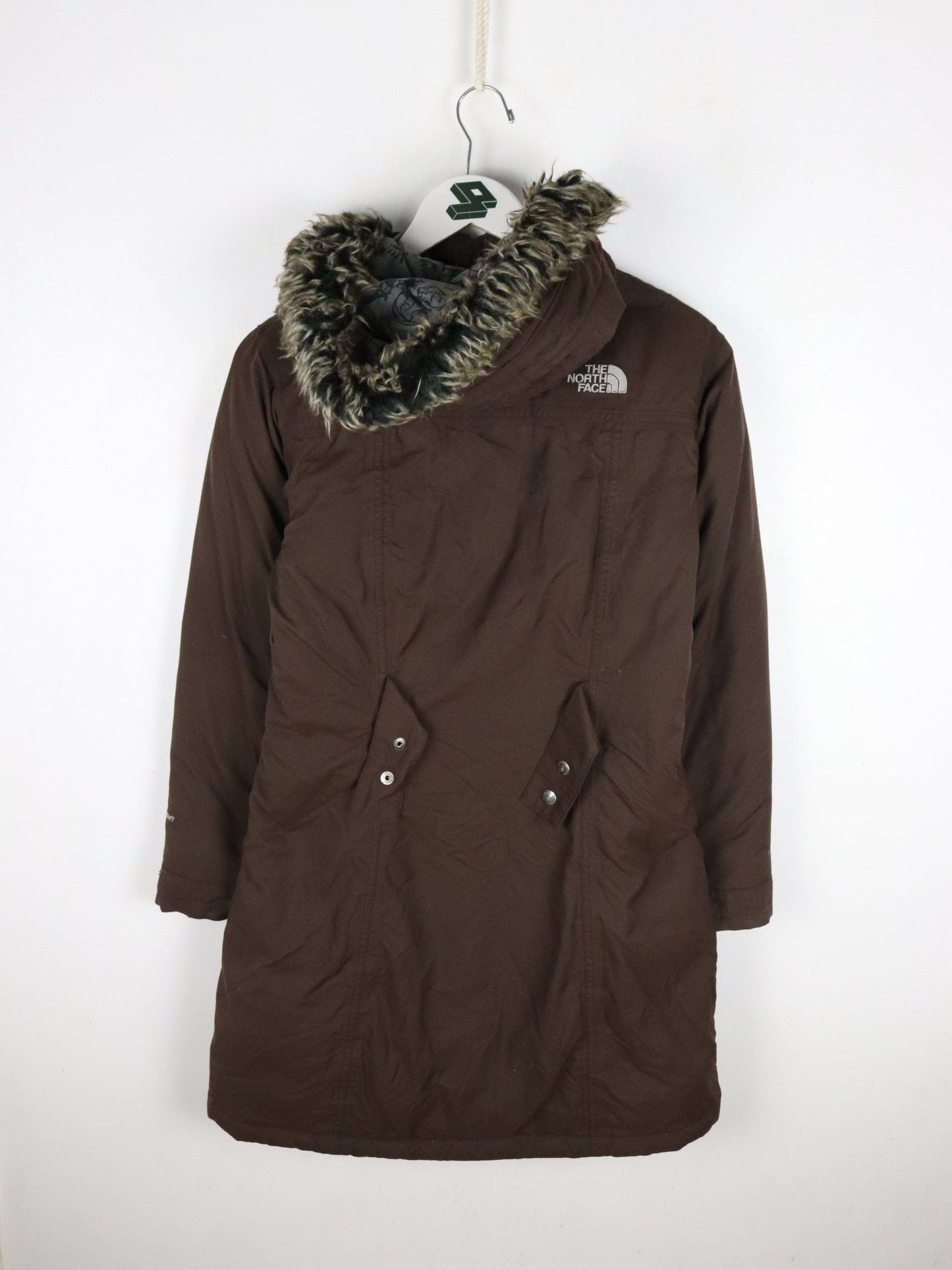The North Face Jacket Women's XS Brown Down Parka from propervintagecanada