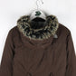 The North Face Jacket Women's XS Brown Down Parka from propervintagecanada