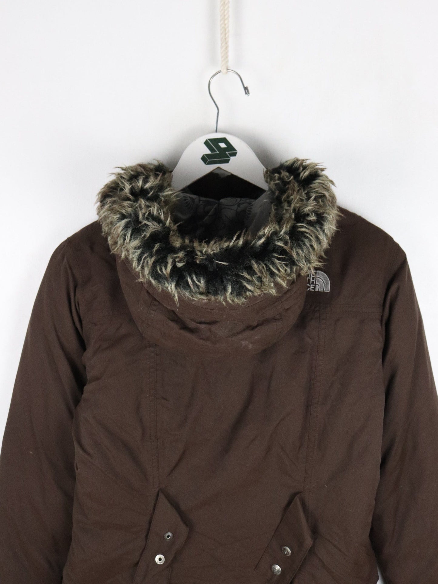 The North Face Jacket Women's XS Brown Down Parka from propervintagecanada