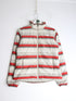 The North Face Jacket Womens Small Grey Striped from propervintagecanada