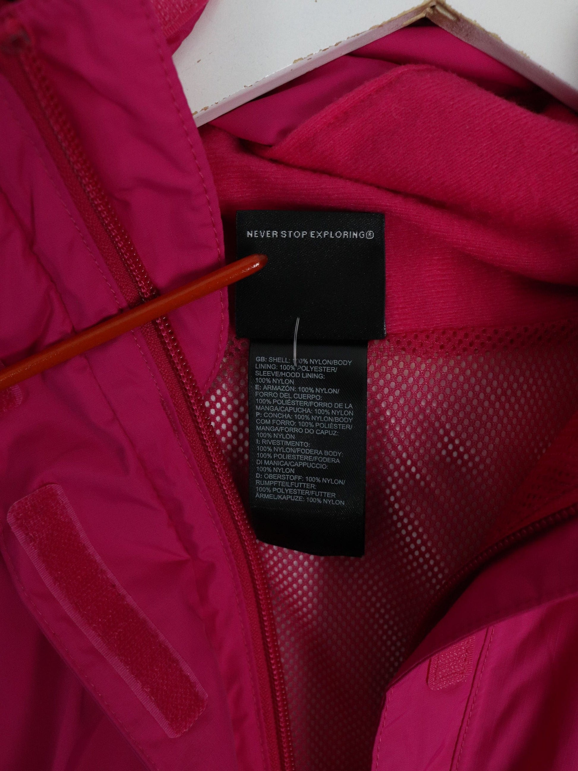 The North Face Jackets & Coats The North Face Jacket Womens 2XL Pink Hyvent Windbreaker