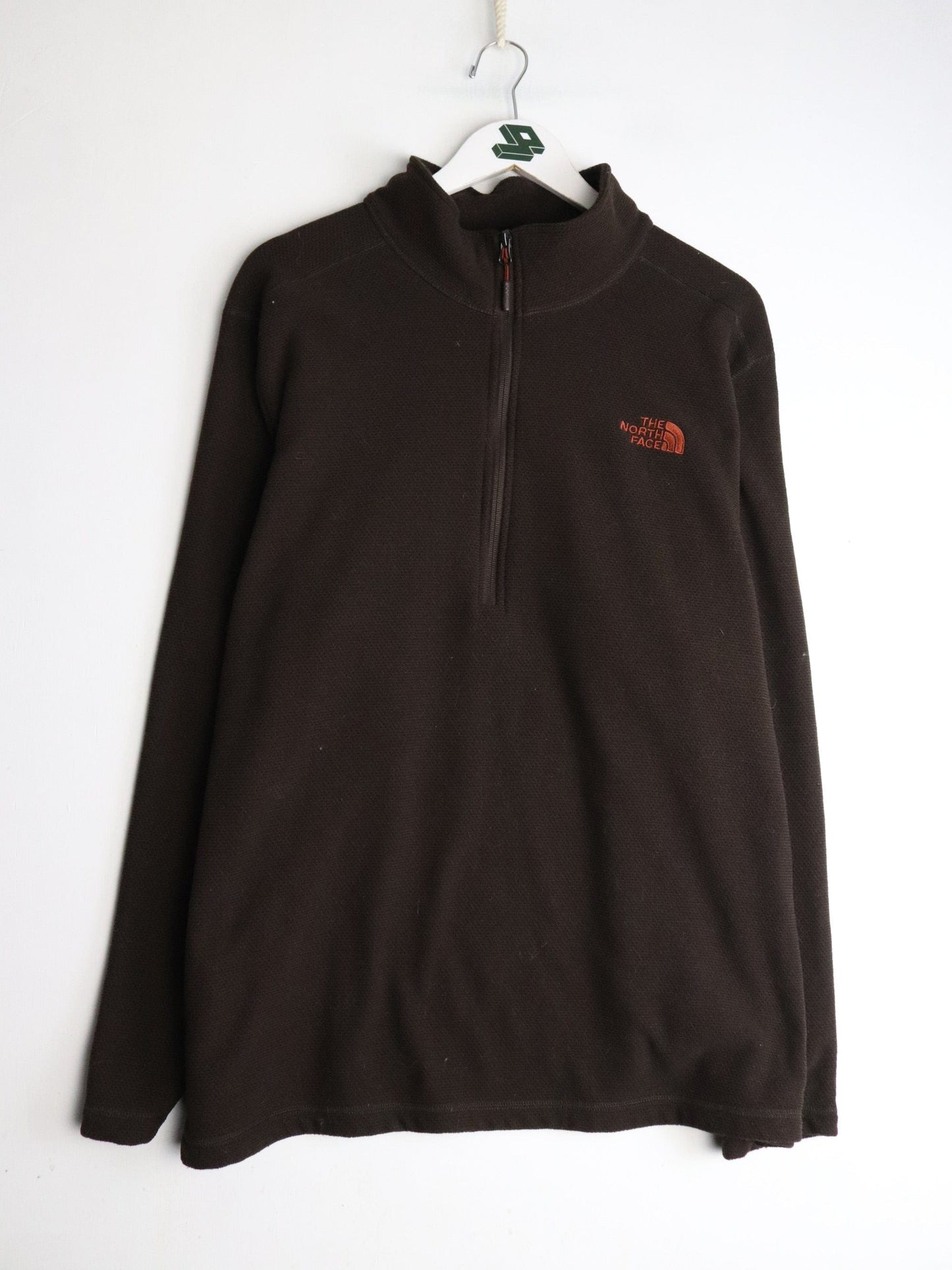 The North Face Sweater Mens 2XL Brown Quarter Zip from propervintagecanada