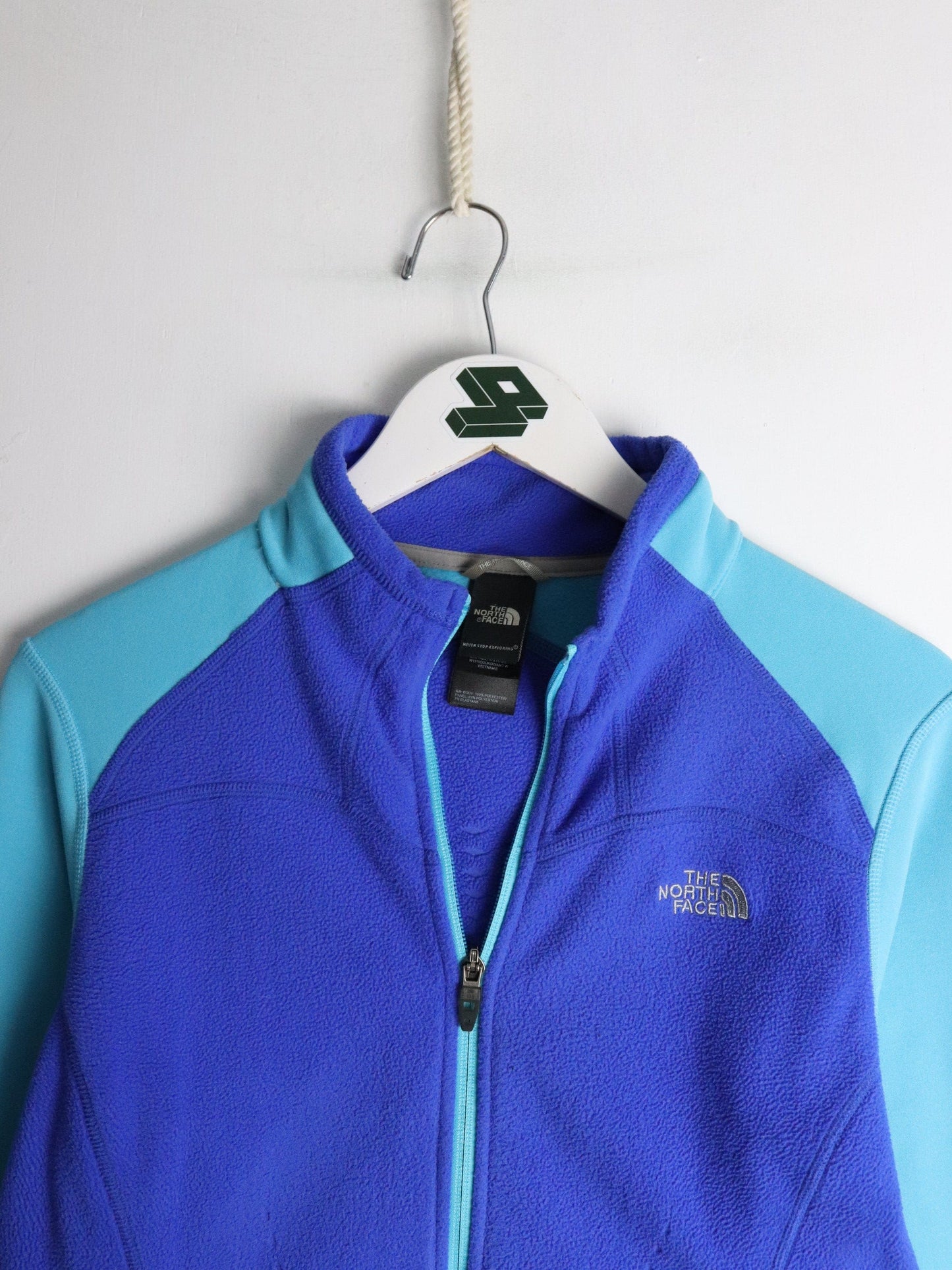 The North Face Sweater Womens Medium Blue Fleece from propervintagecanada