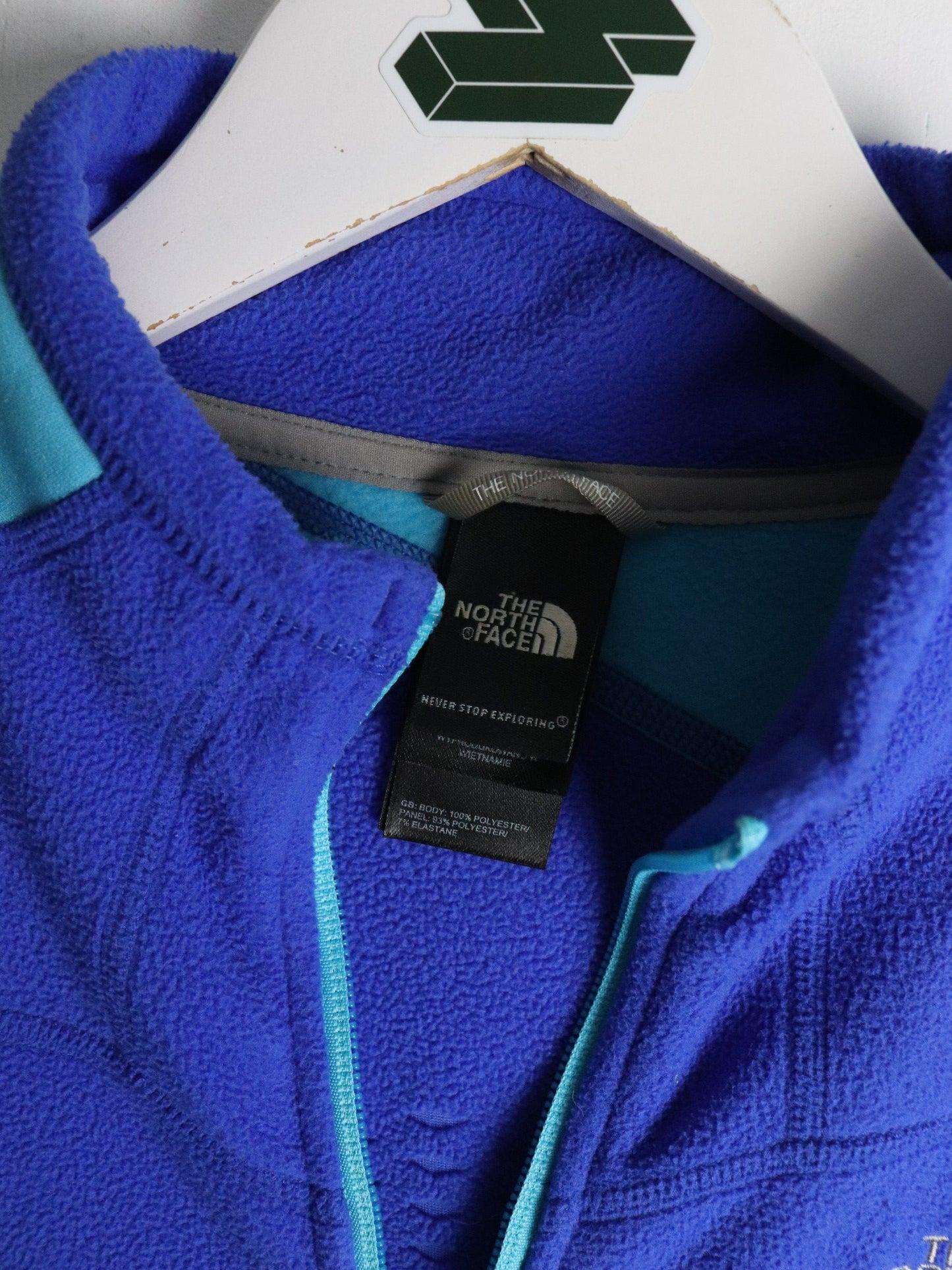 The North Face Sweater Womens Medium Blue Fleece from propervintagecanada
