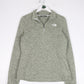 The North Face Sweater Womens Medium Grey Quarter Zip from propervintagecanada