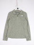 The North Face Sweater Womens Medium Grey Quarter Zip from propervintagecanada