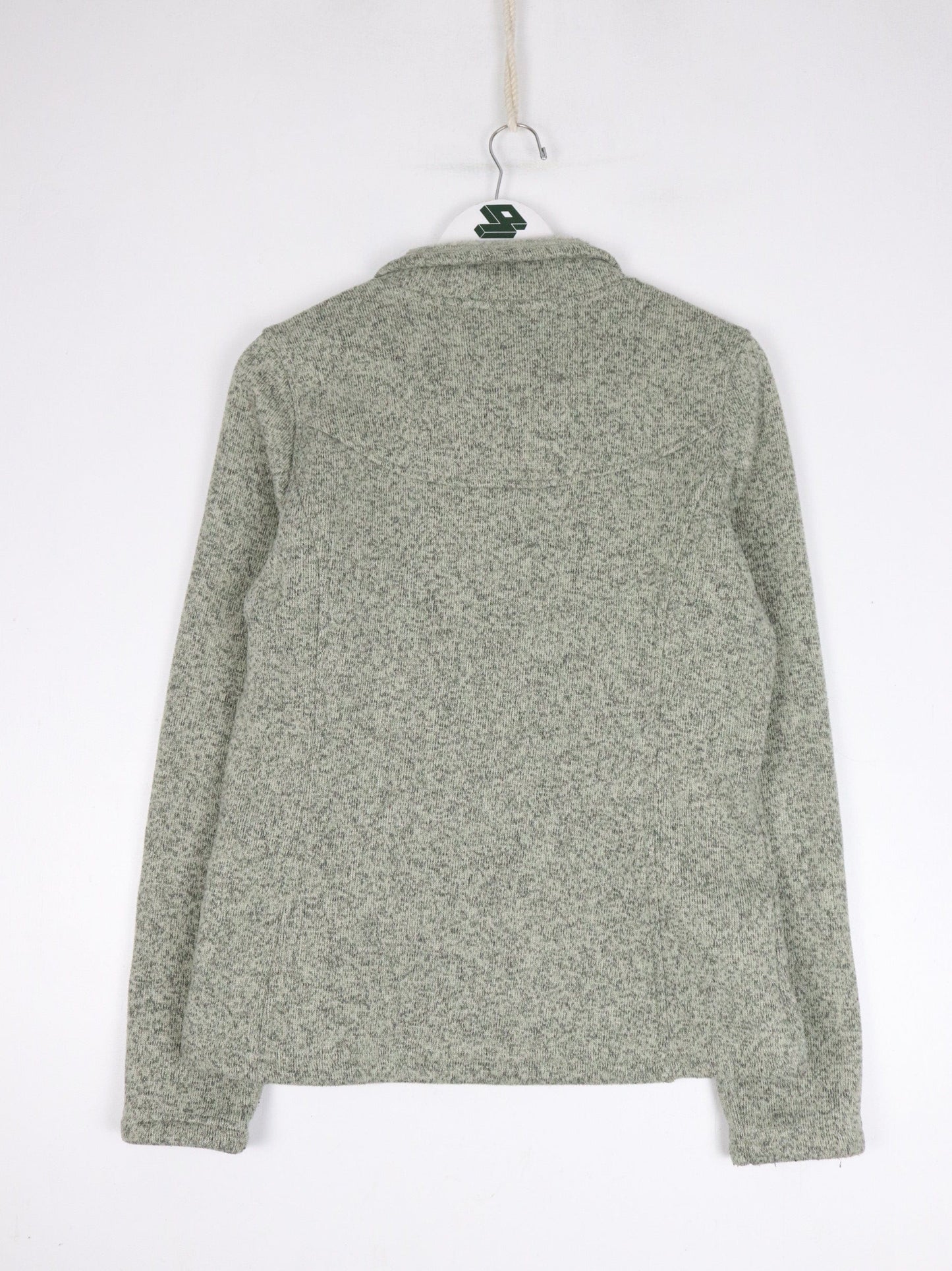 The North Face Sweater Womens Medium Grey Quarter Zip from propervintagecanada