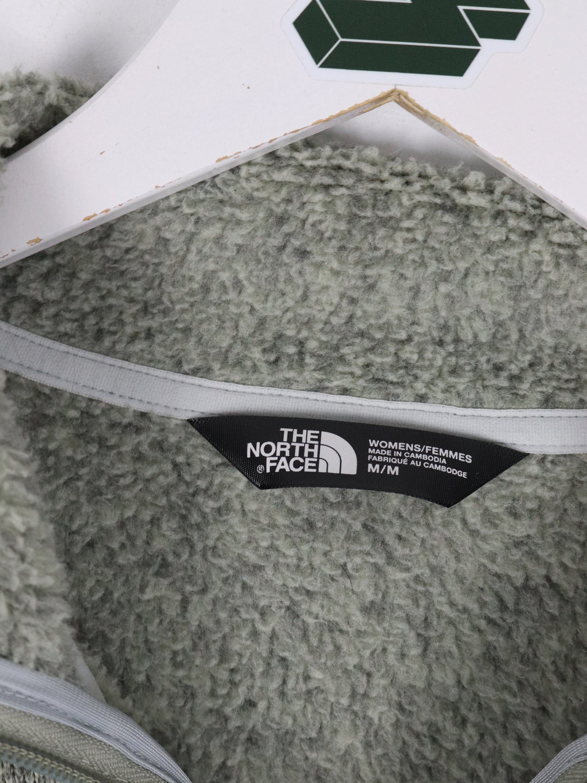 The North Face Sweater Womens Medium Grey Quarter Zip from propervintagecanada