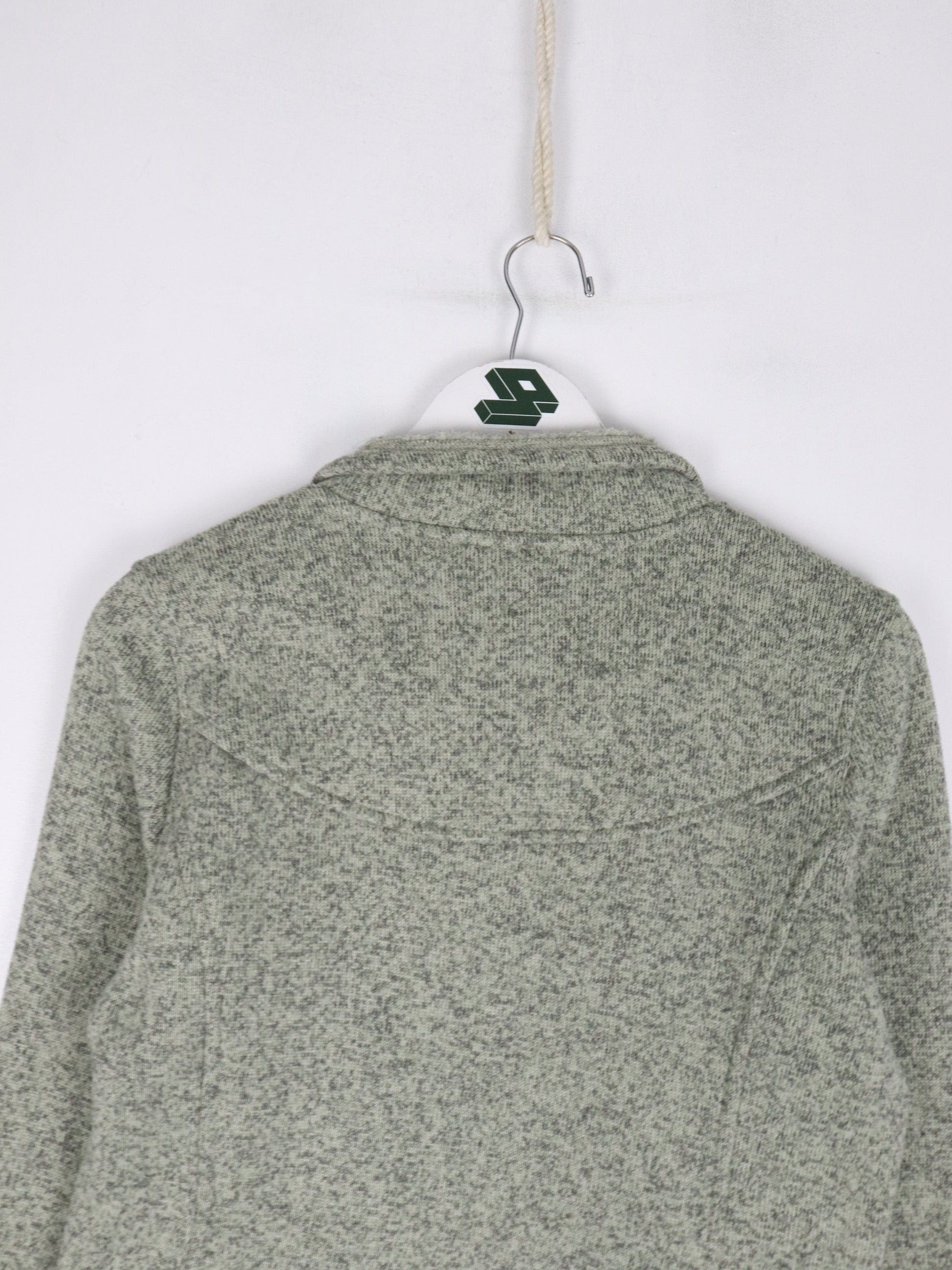 The North Face Sweater Womens Medium Grey Quarter Zip from propervintagecanada