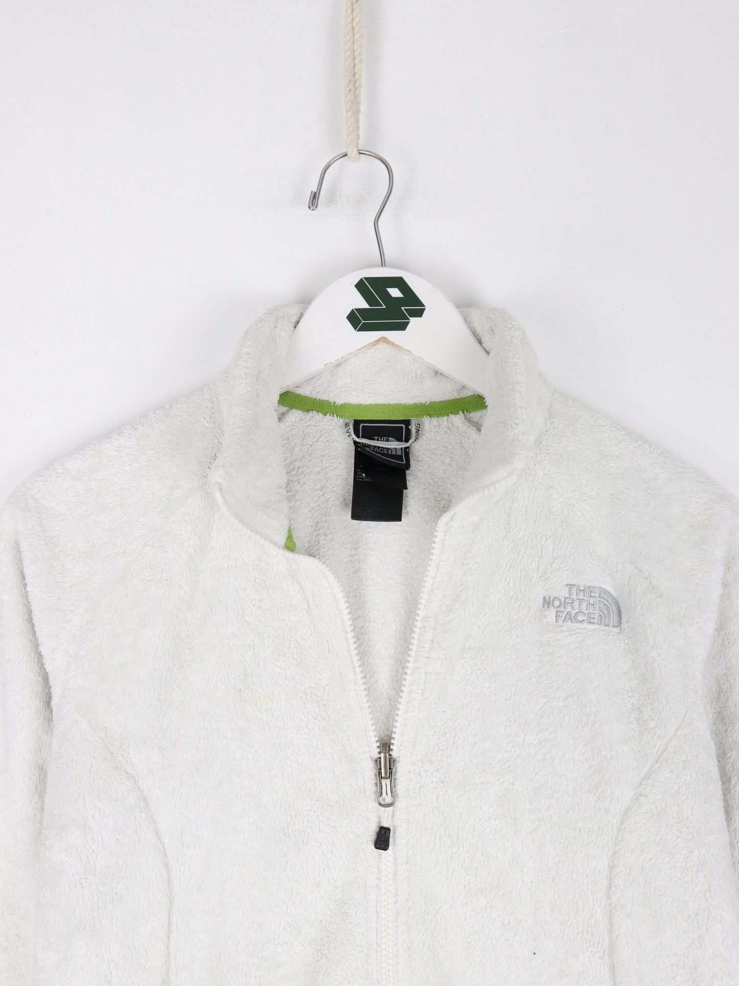 The North Face Sweatshirts & Hoodies The North Face Sweater Womens Small White Fleece Full Zip